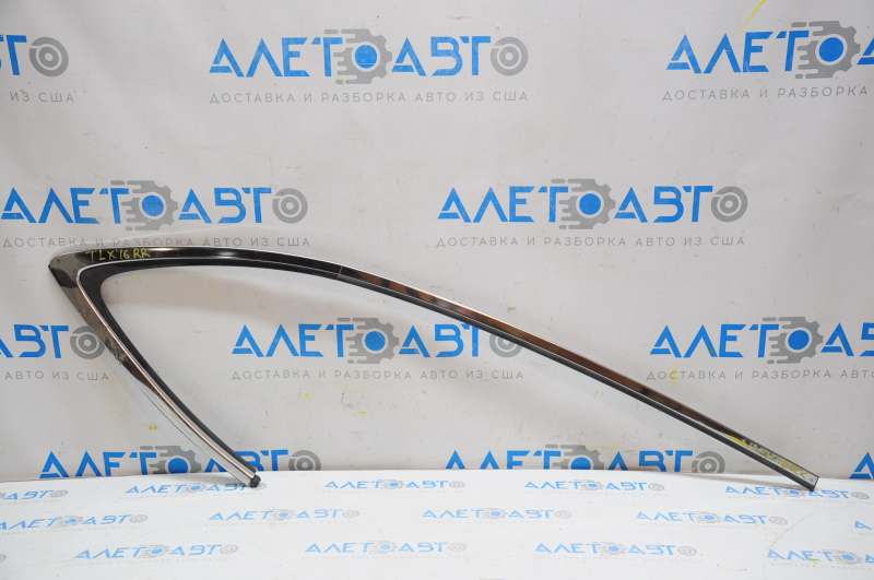 Door molding upper rear right Acura TLX 15-