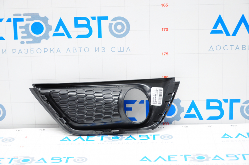 Right bumper grille Jeep Compass 17-21 under molding, under fog lights,