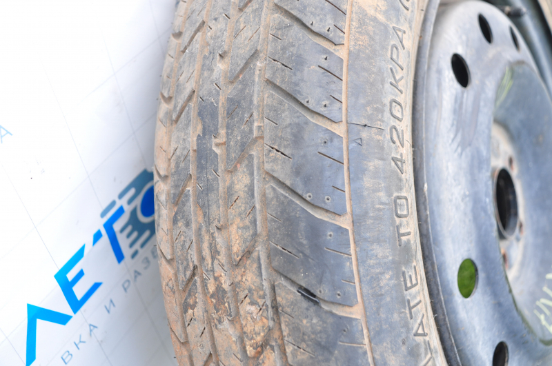 Spare tire space saver Kia Sorento 10-15 R17 165/90