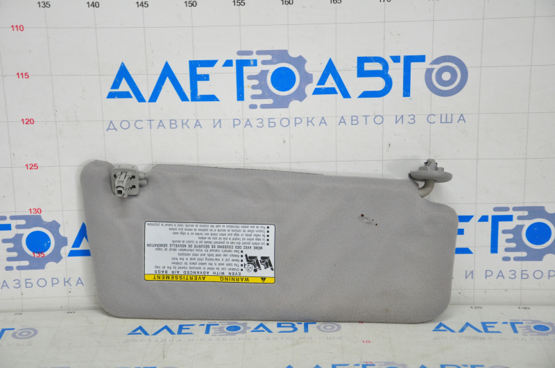 Left visor Toyota Camry v40 gray, breakage, for re-tightening