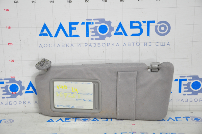 Left visor Toyota Camry v40 gray, breakage, for re-tightening