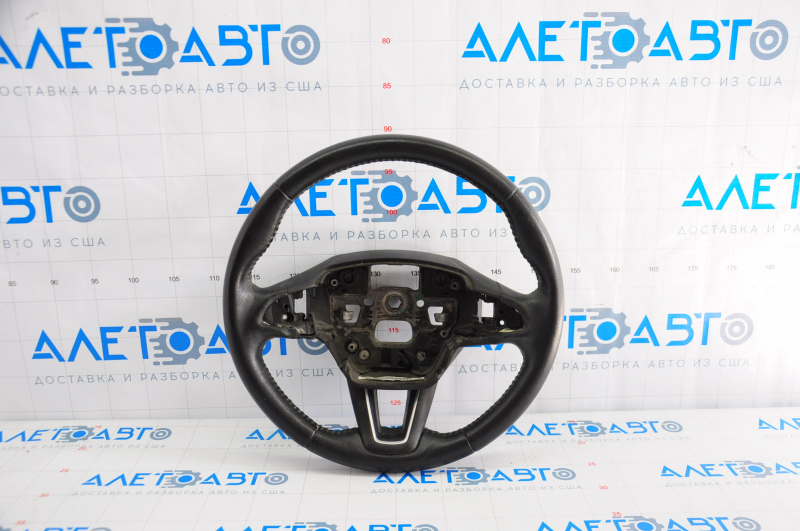 Naked steering wheel Ford Focus mk3 15-18 rest, under petals, leather black