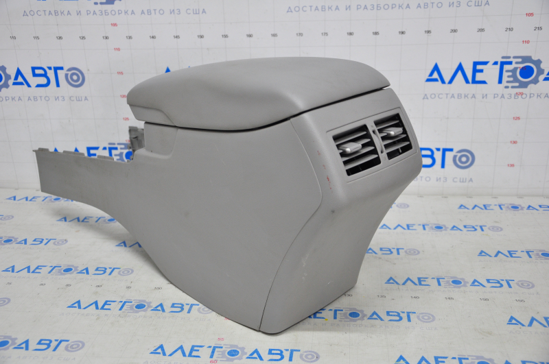 Console central armrest Toyota Camry v40 gray, leather scratches, break crepe