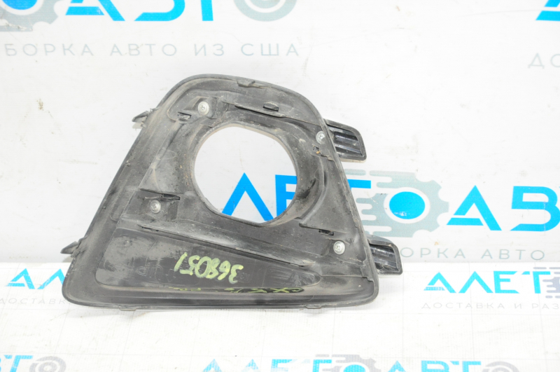 Right fog light frame Mazda CX-5 16-16 for LED with overlays, sand