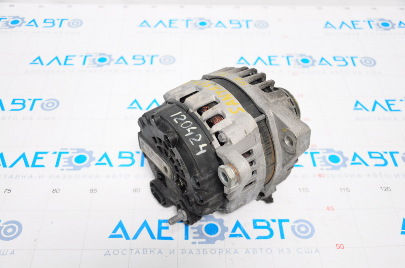 Generator Hyundai Santa FE Sport 13-18 2.4 burned, for spare parts