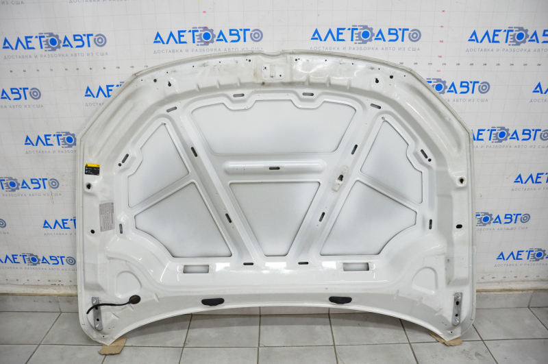 Hood bare VW Jetta 11-18 USA white LC9A, pokes