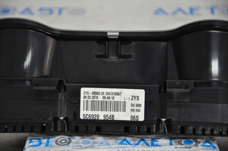 Instrument cluster VW Jetta 11-18 USA 1.4T 1.8T 2.0 135k