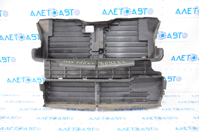Radiator Deflector Louvers Assembled Lincoln MKX 16-18 with Motor