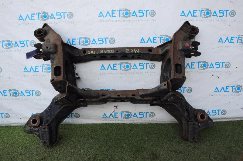 Lincoln MKZ 13-20 FWD rear subframe rusty, 4 S/B torn