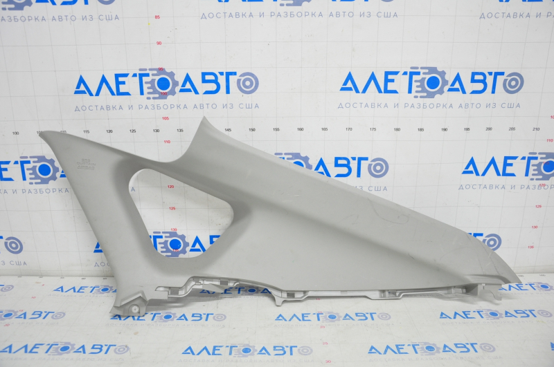 Rear pillar trim upper right Toyota Prius 30 10-11 gray, scratches