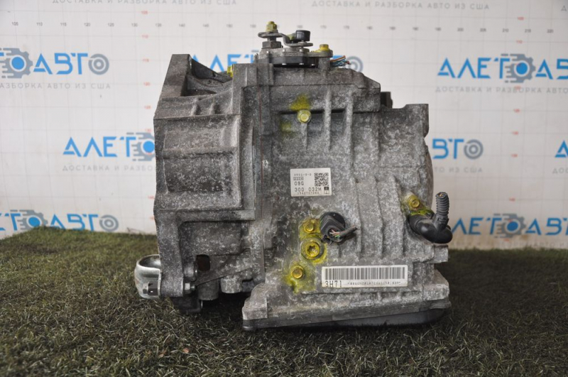 Automatic transmission assembly VW Jetta 11-18 USA 2.0 QNZ 135k emulsion, bolts torn off, for spare parts