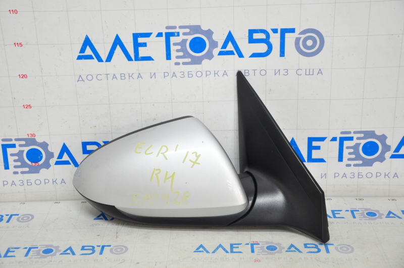 Side mirror right Hyundai Elantra AD 17-18 5 pins, silver