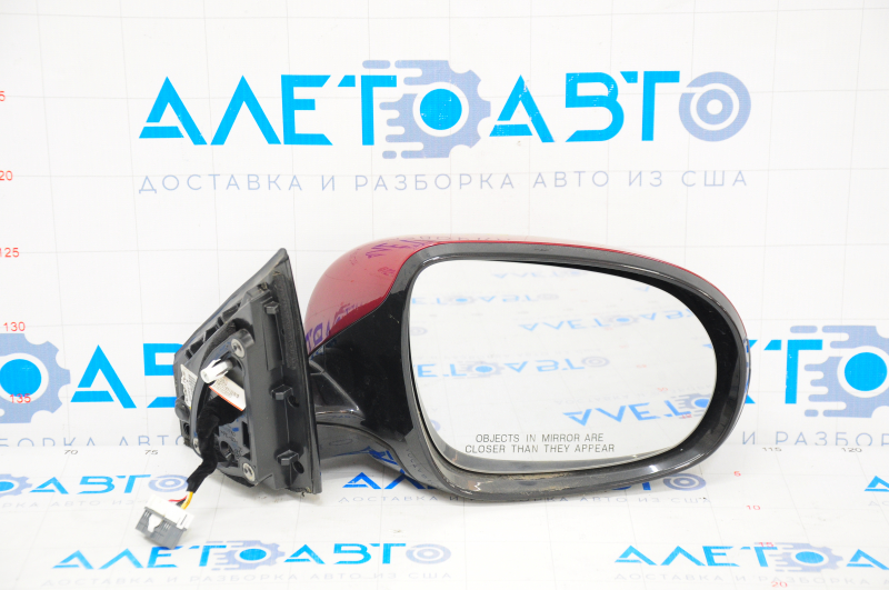 Side mirror right Kia Sorento 16-20 6 pins, turn signal, red