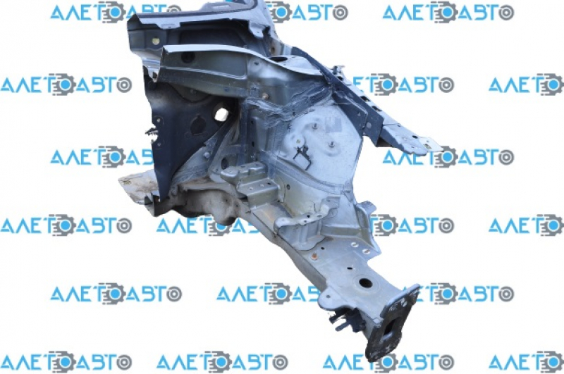 Front left quarter VW Jetta 11-18 USA graphite, dented bottom of pillar