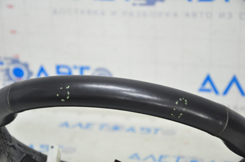 Bare steering wheel Cadillac CTS 14 - heated, leather black, without buttons and paddles, without heating, scratches