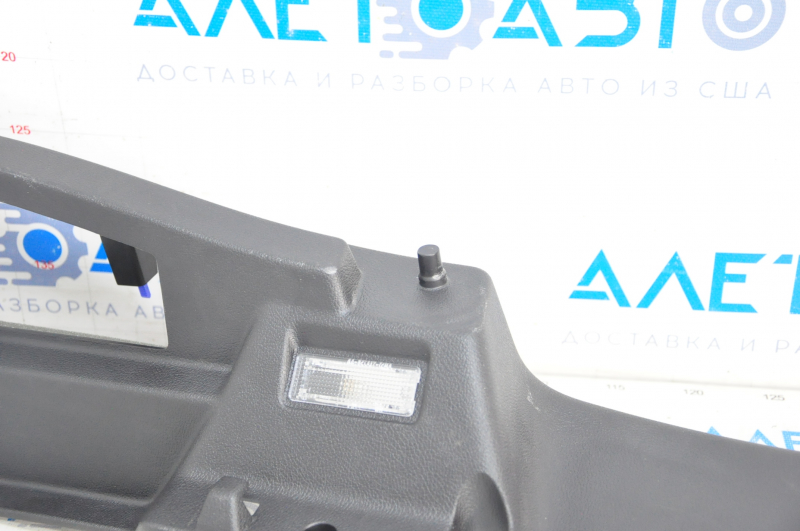 Rear pillar trim left Ford Focus mk3 11-18 5d black, scratches, broken fastener