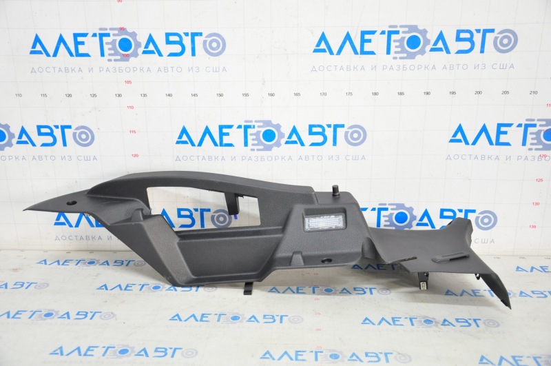 Rear pillar trim left Ford Focus mk3 11-18 5d black, scratches, broken fastener