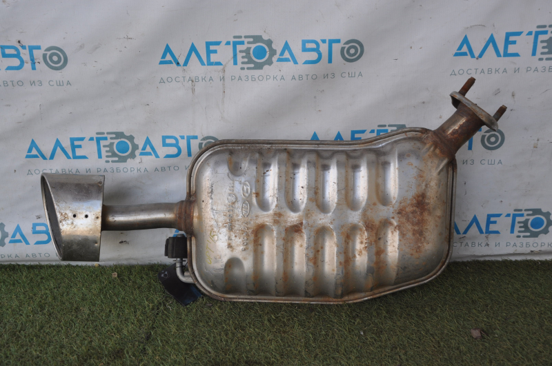 Muffler rear part barrel left Kia Optima 11-13 2.4 dents