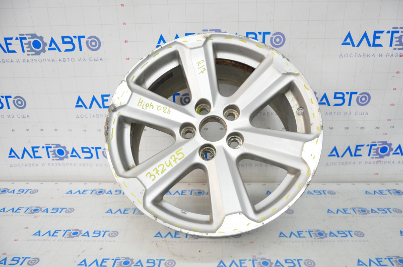 Wheel disk R17 x 7.5J ET35 5*114.3 Toyota Highlander 08-13 curb, corrosion