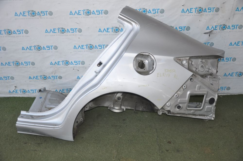 Quarter wing rear left Hyundai Elantra AD 17-20 silver, putty