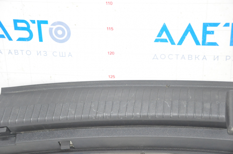 Trunk opening trim VW Tiguan 18-24 black, scratches