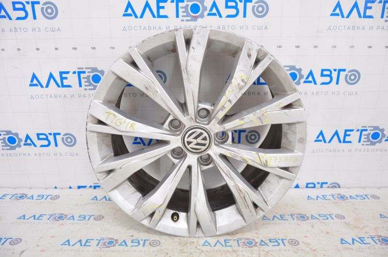 Wheel disk R17 VW Tiguan 18-21 curb, for repair