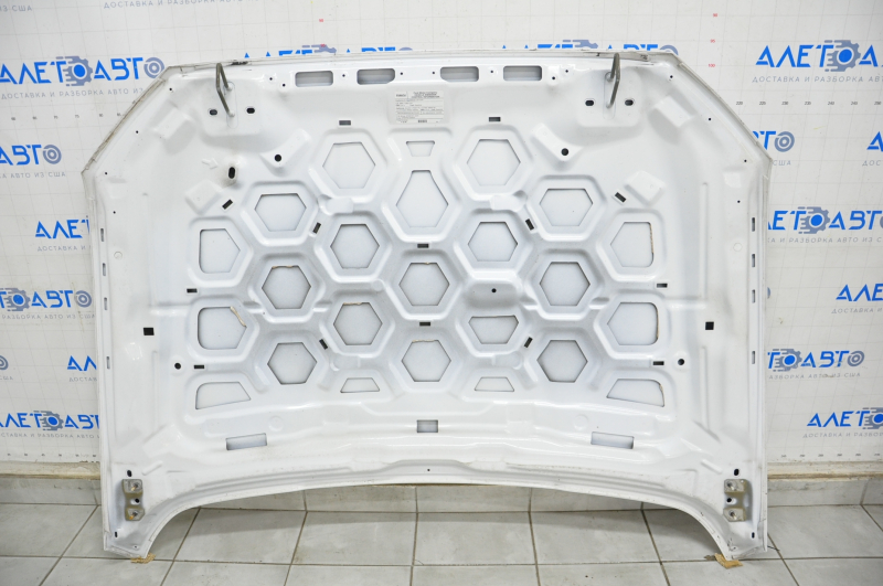 Bonnet naked Ford Fusion mk5 13-20 white YZ