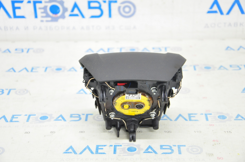 Airbag in steering wheel driver Ford Fusion mk5 13-16 black, rusty pyropatron