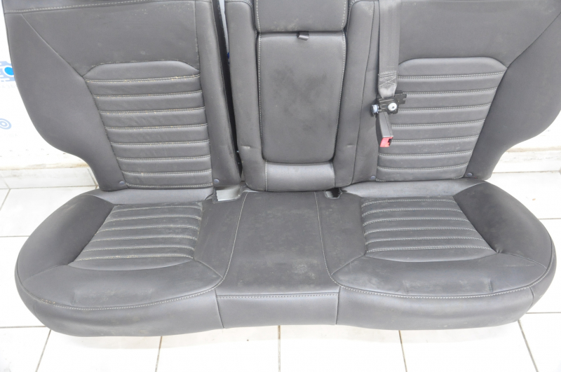 Rear row of seats 2 row Ford Fusion mk5 13-16 leather, black, chemically treated