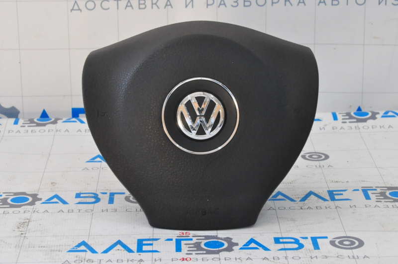 Airbag in the steering wheel driver VW Passat b7 12-15 USA visible outline AIRBAG