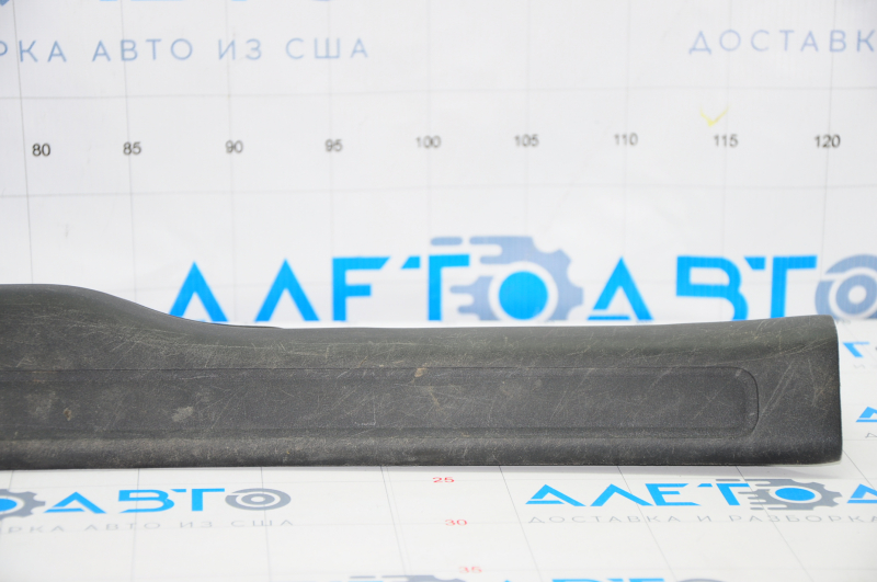 Door sill trim front right Mitsubishi Outlander 14-22 black, scratches