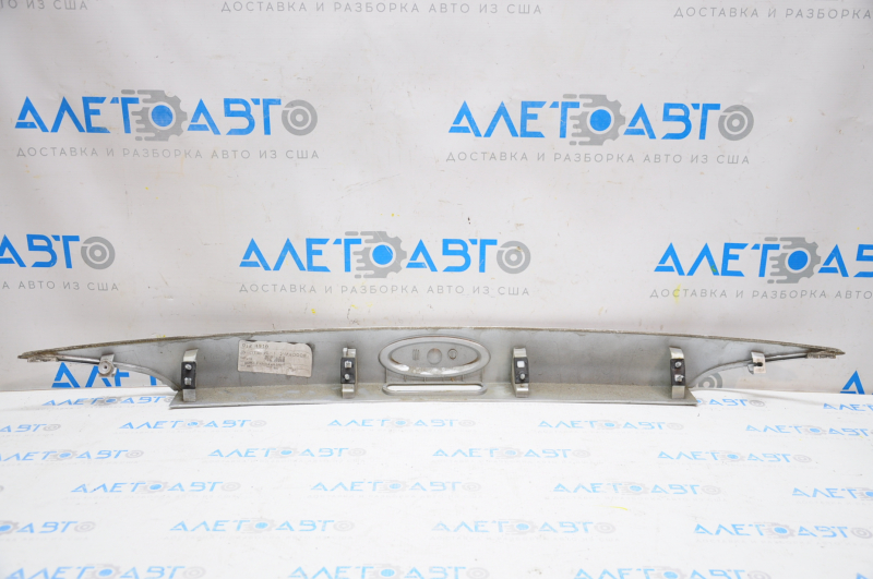 Ford Focus mk3 11-18 trunk lid molding prerest 4d without camera with emblem, dent on emblem
