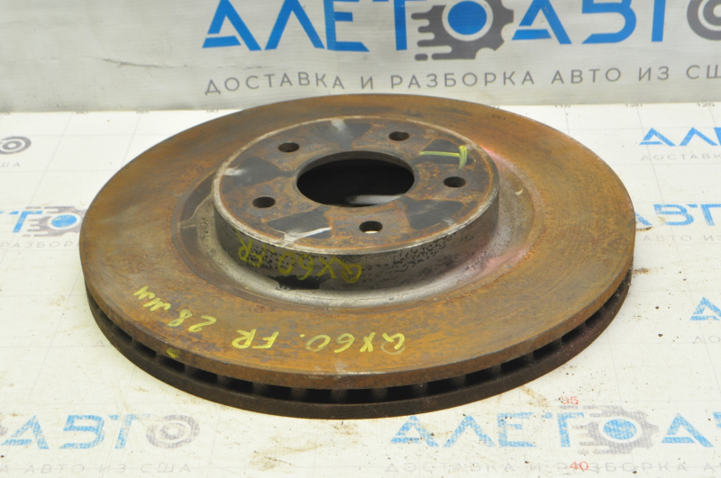 Brake disc front right Infiniti JX35 QX60 13-28mm