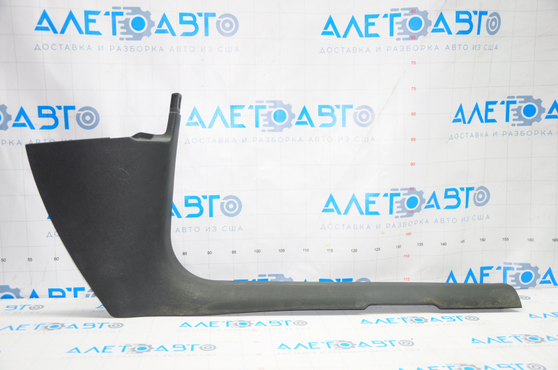 Door sill trim inner front right Audi Q5 8R 09-17 black, rubbed