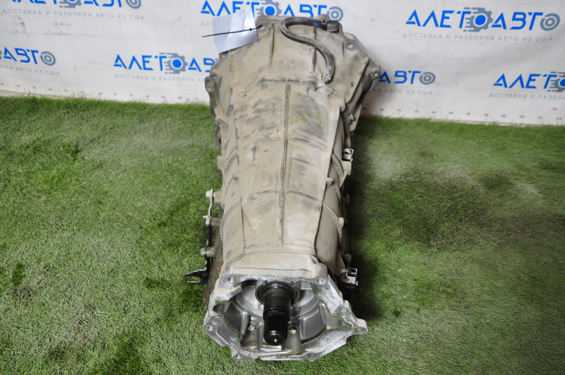 Automatic transmission assembly Cadillac ATS 13-15 2.0T 6L45 MYA AWD 6-speed 34k, oil pan punctured, 8/10