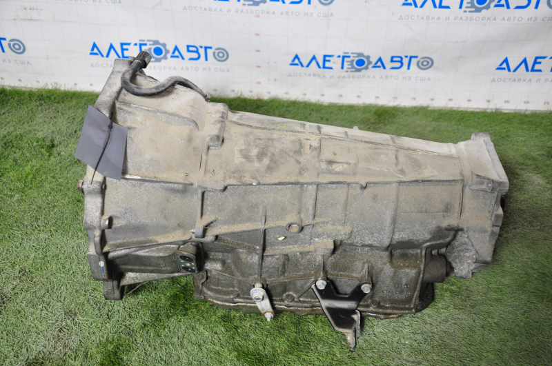 Automatic transmission assembly Cadillac ATS 13-15 2.0T 6L45 MYA AWD 6-speed 34k, oil pan punctured, 8/10