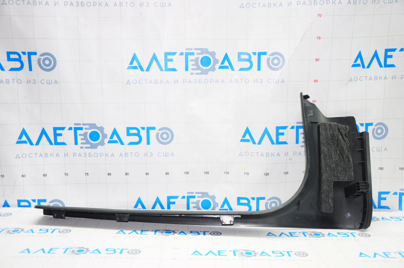 Door sill trim front right Mercedes CLA 14-19 black, scratches