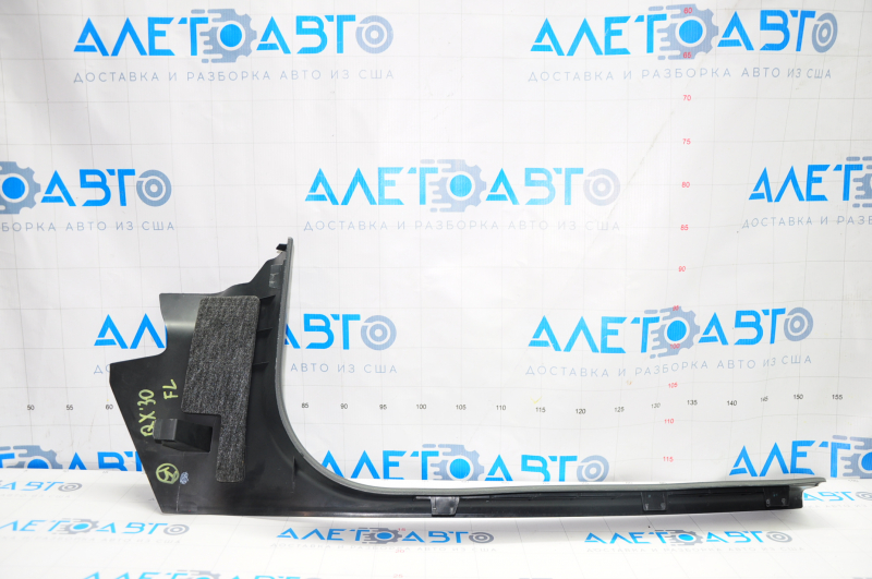 Door sill trim inner front left Infiniti QX30 17-19 black, scratches