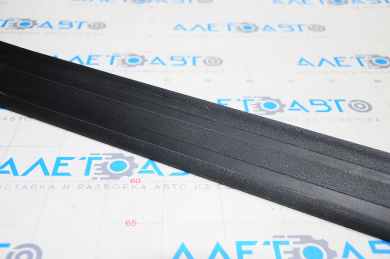 Door sill trim front outer left Hyundai Elantra AD 17-20 black, scratches