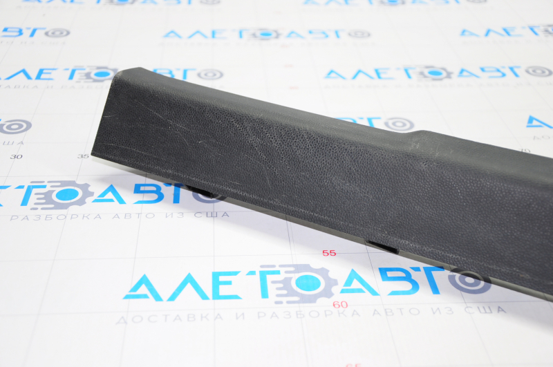 Door sill trim front left Ford Fiesta 11-19 black, scratches