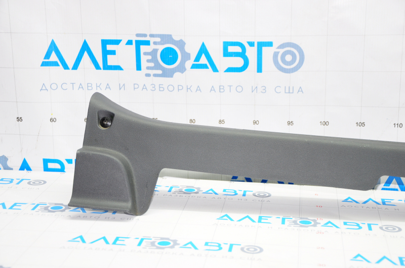 Door sill trim front left Fiat 500 12-19 black, scratches