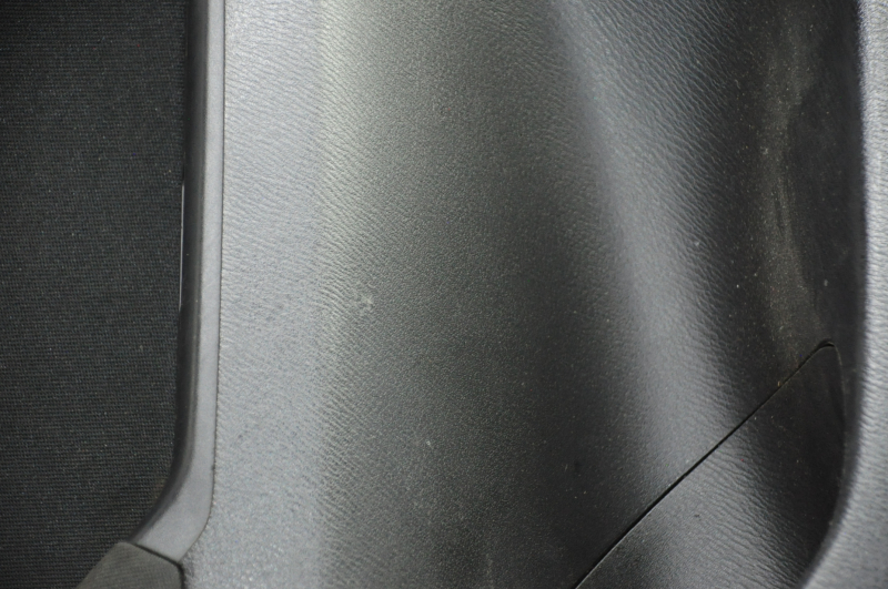 Door trim card rear left Mazda CX-5 13-15 black with black insert cloth, armrest leather, scratches, for dry cleaning