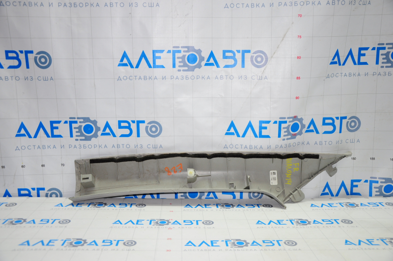 Front pillar trim right Toyota Avalon 13-15 gray, scratches, for dry cleaning