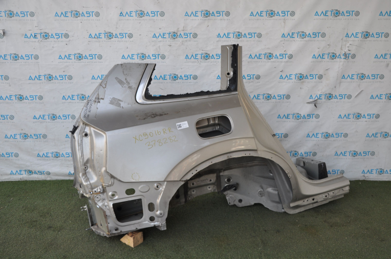 Quarter wing rear right Volvo XC90 16-23 beige, pokes