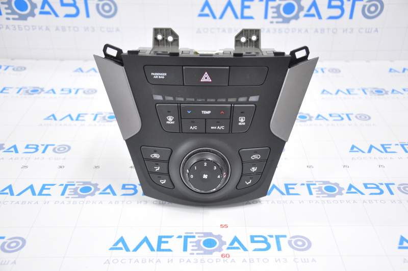 Climate control control Hyundai Santa FE Sport 13-16 dorest manual peeled off chrome, sawed off