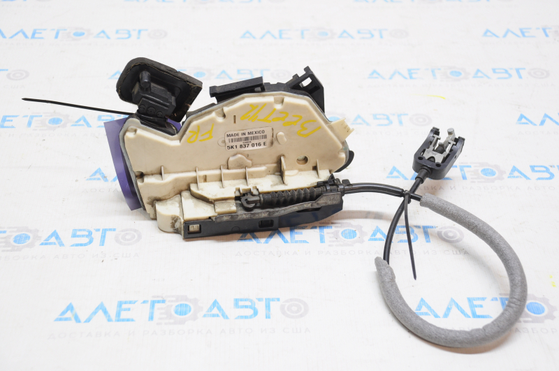 Front right door lock VW Beetle 12-19 without one cable