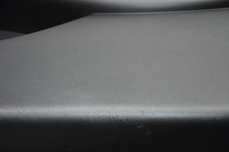 Door trim card front right Nissan Murano z52 15-17 black with black insert leather, molding gray gloss, scratches, bumps, for dry cleaning