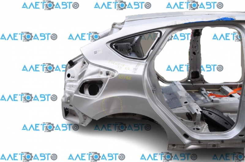 Quarter wing rear right Ford Focus mk3 11-18 5d silver UX dent, on the body