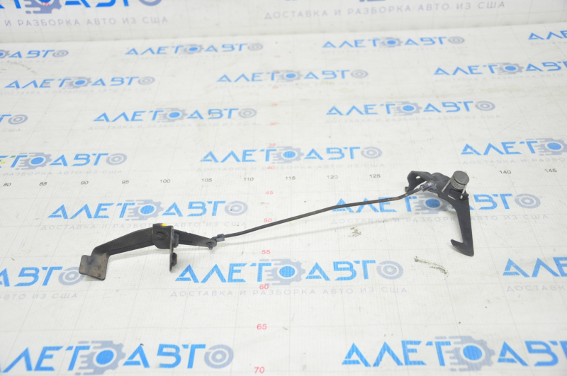 Toyota Sequoia 08-09 hood lock release handle under the hood