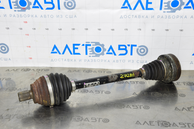 Drive axle shaft front left VW Passat b7 12-15 USA 1.8T manual transmission